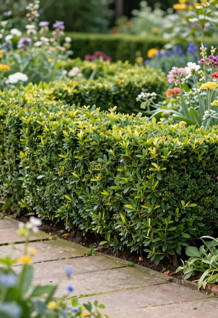 12 Decorative Garden Fence Ideas to Enhance Outdoor Style - 7. Living Plant Fencing 1