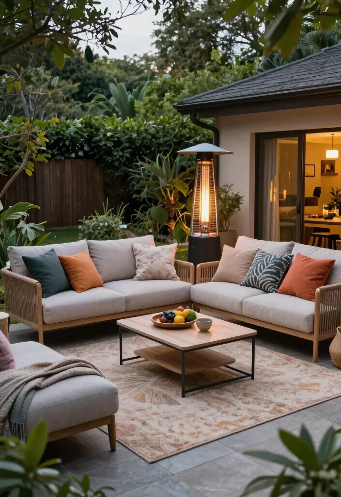 12 Modern Backyard Ideas for Clean and Stylish Outdoor Living - 8. Outdoor Living Rooms 1