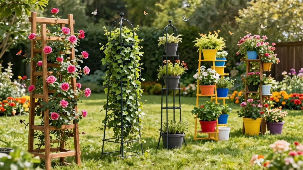 12 Outdoor Trellis Ideas for Vertical Garden Style and Support