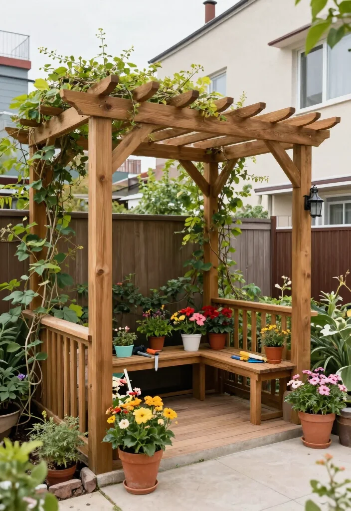 12 Pergola Ideas to Add Shade and Style to Your Yard - 4. Custom DIY Pergola 1