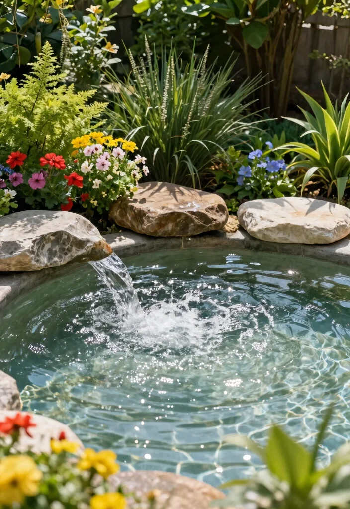12 Private Backyard Ideas for Secluded and Peaceful Outdoor Living - 4. Water Features 1