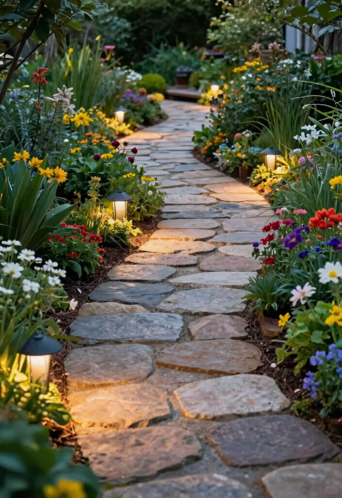 12 Private Backyard Ideas for Secluded and Peaceful Outdoor Living - 6. Garden Paths 1