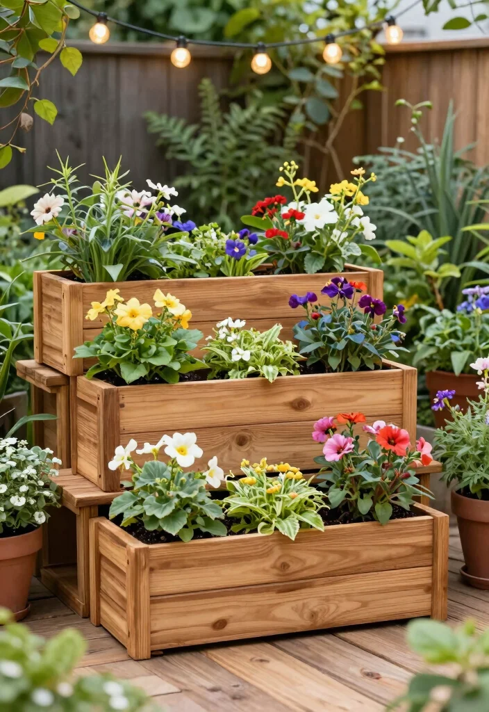 14 Cheap Backyard Ideas That Look Great Without a Big Budget - 2. DIY Planter Boxes 1