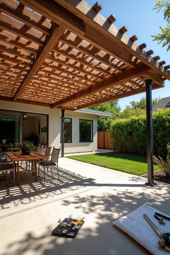 attached pergolas integration costs rise