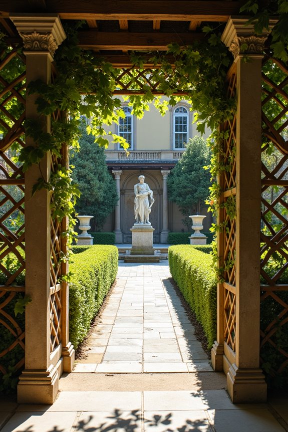 baroque gardens standardized terminology