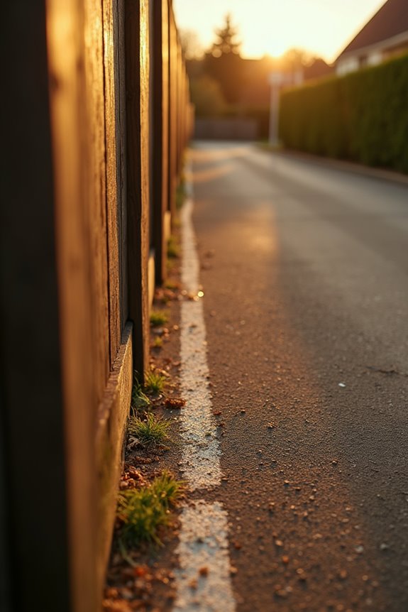 check deed survey fence boundaries