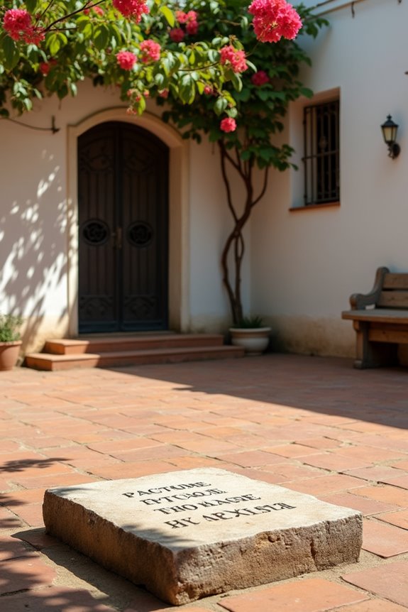 competing roots shape patio