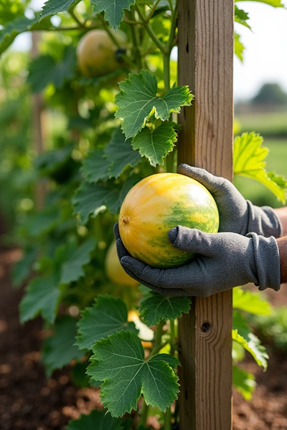 consistent irrigation calcium uptake trellis care