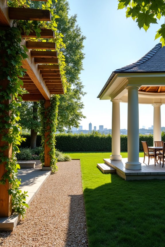 cost factors for pergolas and gazebos
