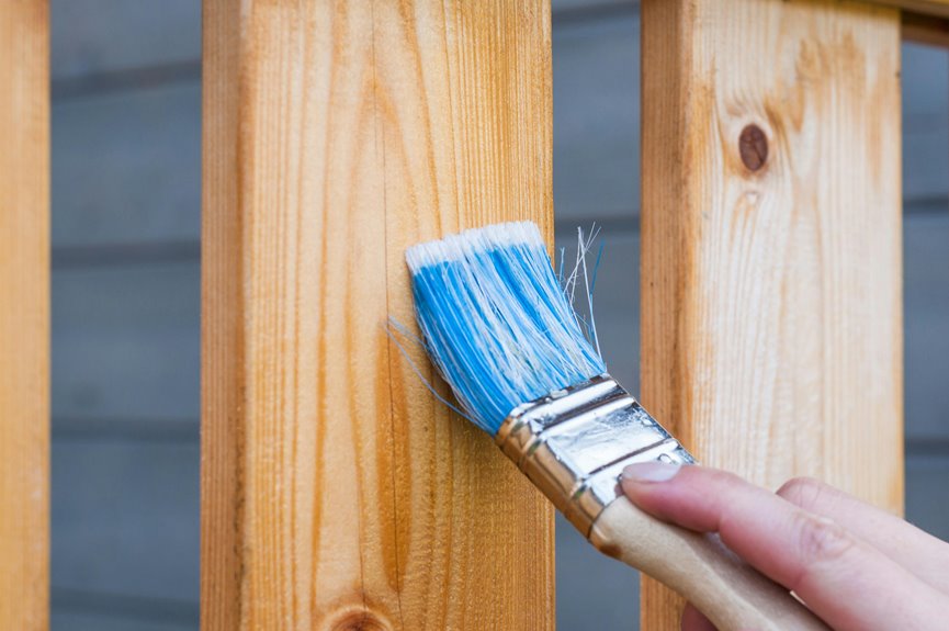 does paint protect wood