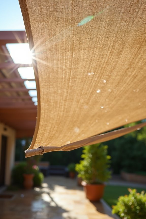 fabric pergola shade covers weather ready retractable