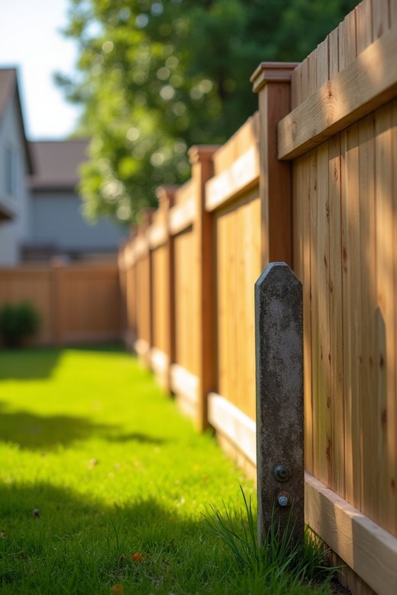 fence permits hoa rules boundary ownership