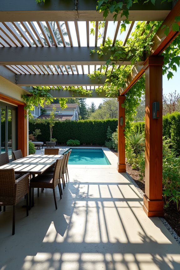 five pergola roof options summary