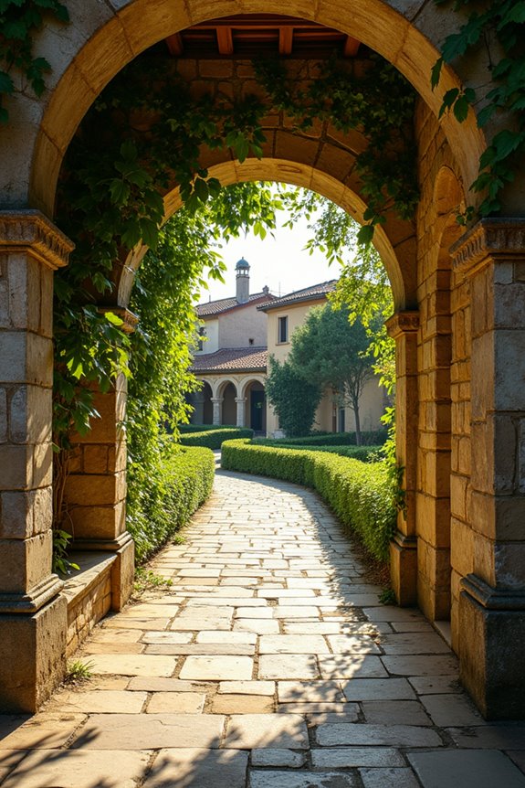 italian pergola vocabulary spread