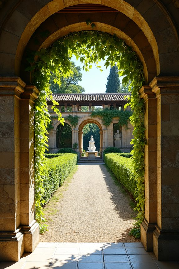 italian renaissance pergola adoption