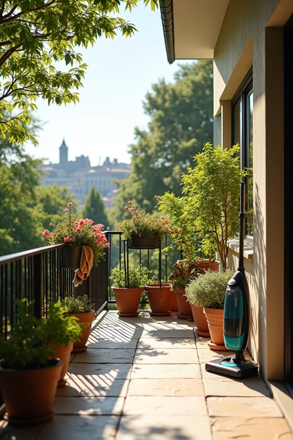 monthly balcony maintenance plan checklist