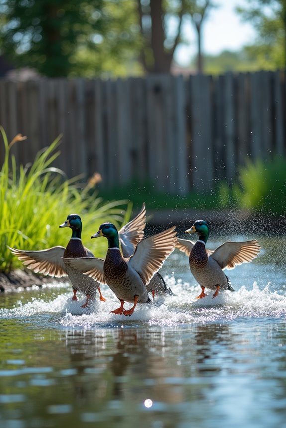 most backyard ducks cannot fly