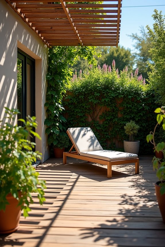 narrow slats retractable shade