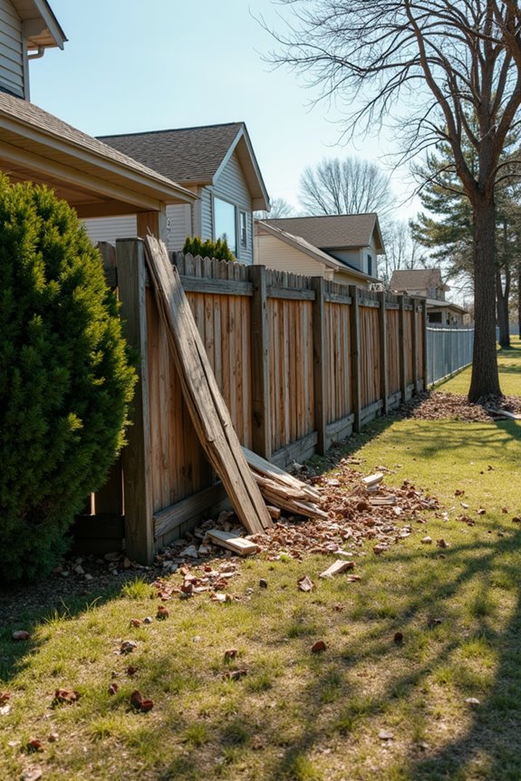 neighbor tree damages fence insurer subrogation