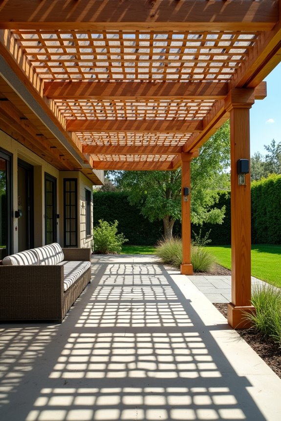 open lattice vs weather adaptive roofs
