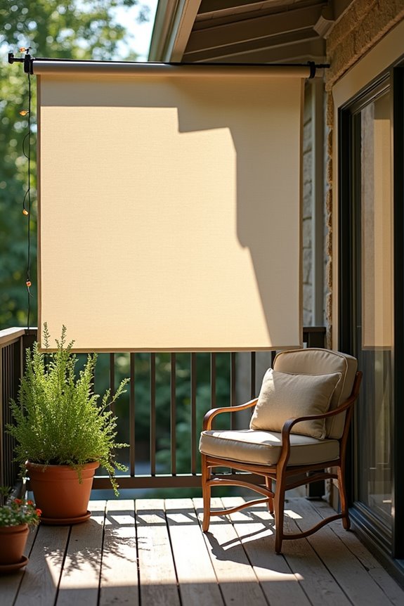 outdoor curtains for side shade