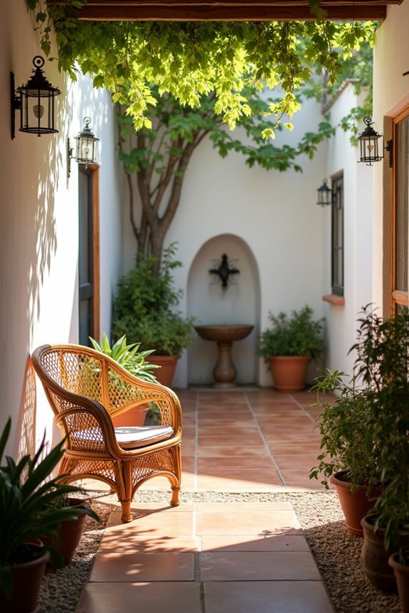 patio open yet private belonging