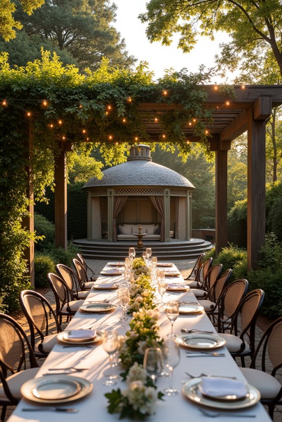 pergolas for entertaining gazebos shelter
