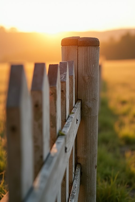 permanent fencing signals durable fixed foundations