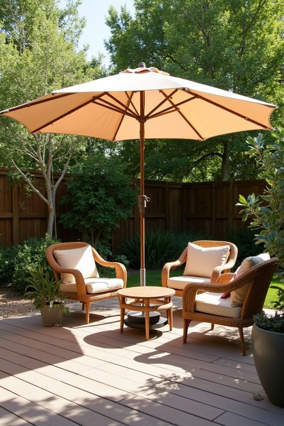 portable patio umbrellas for shade