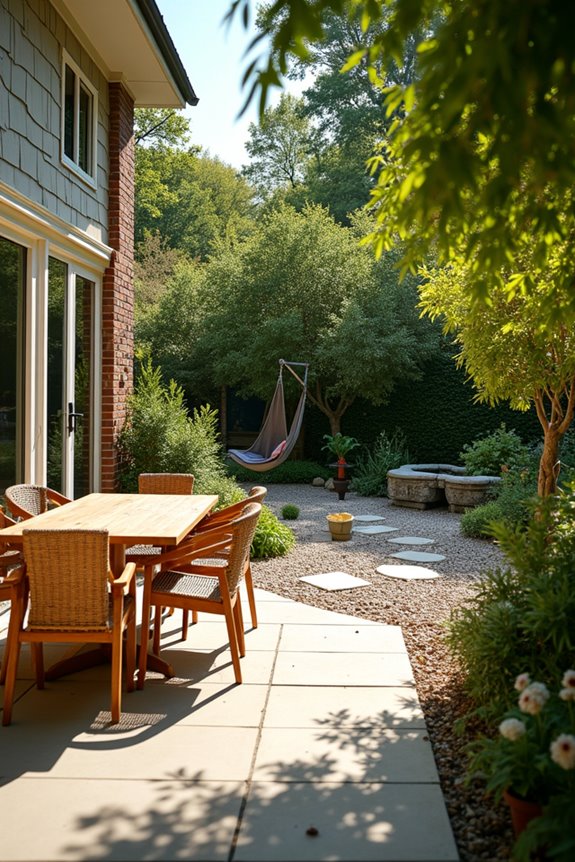 purposeful backyard entertain relax garden