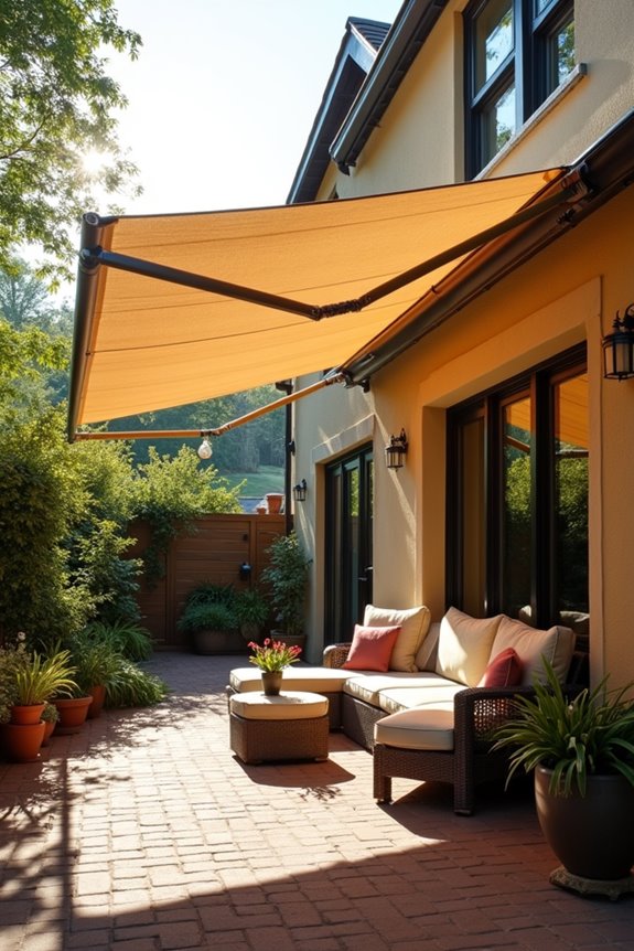 retractable awnings flexible shade options