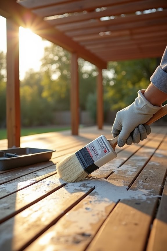 seasonal pergola maintenance schedule and resealing guidelines