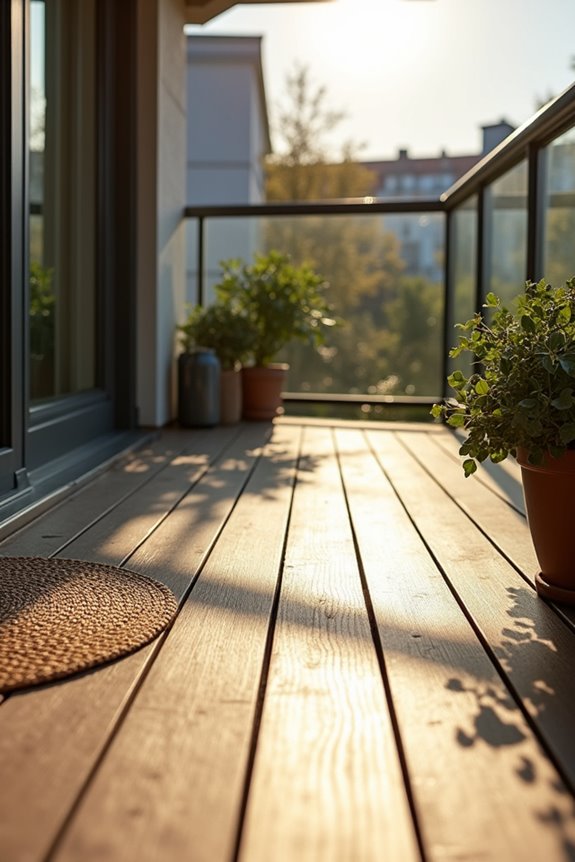 spot clean balcony stains effectively without water
