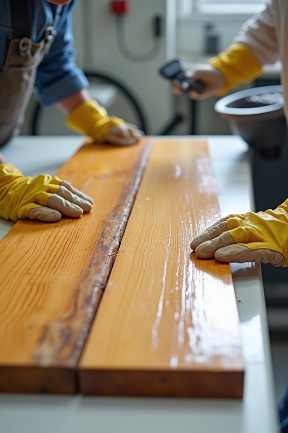 treated wood handling precautions