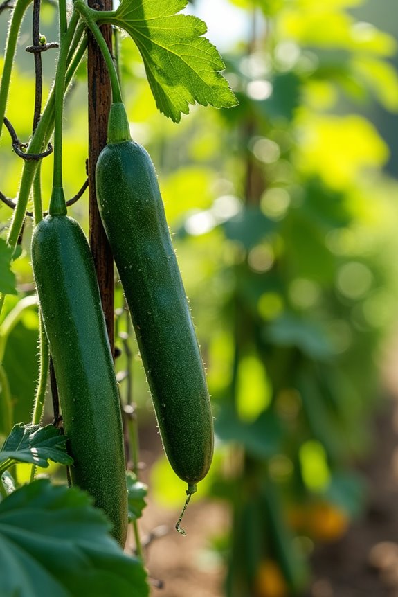 trellis boosts cucumber health yield