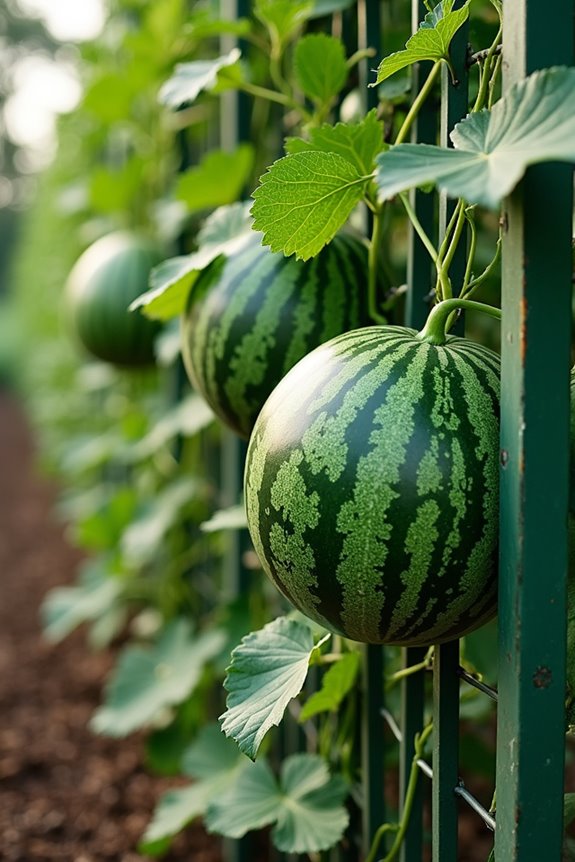 trellised watermelon bed optimization