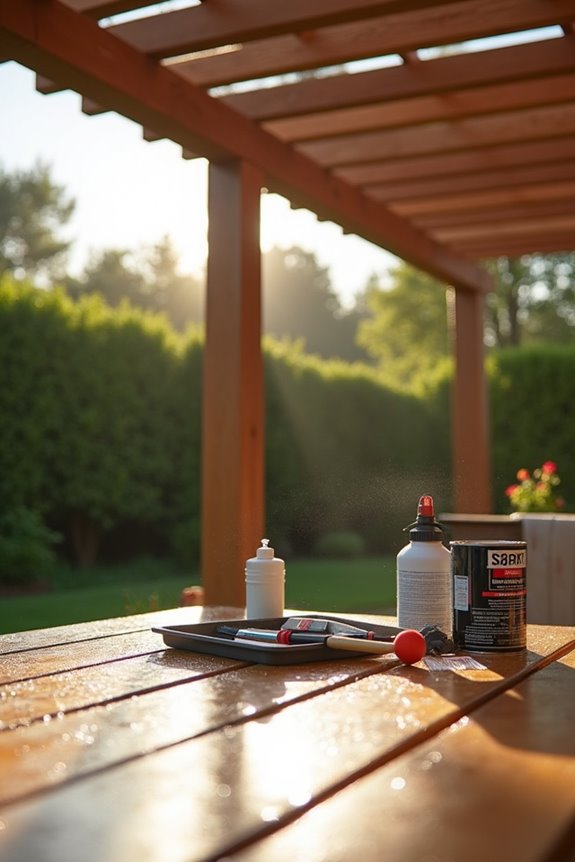 waterproofing pergolas with options