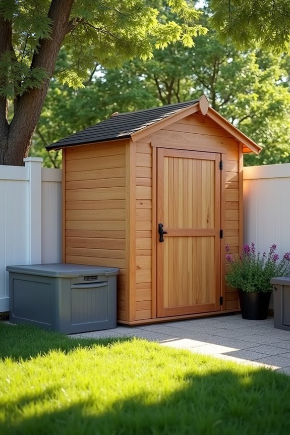 weather resistant boxes large sheds sale