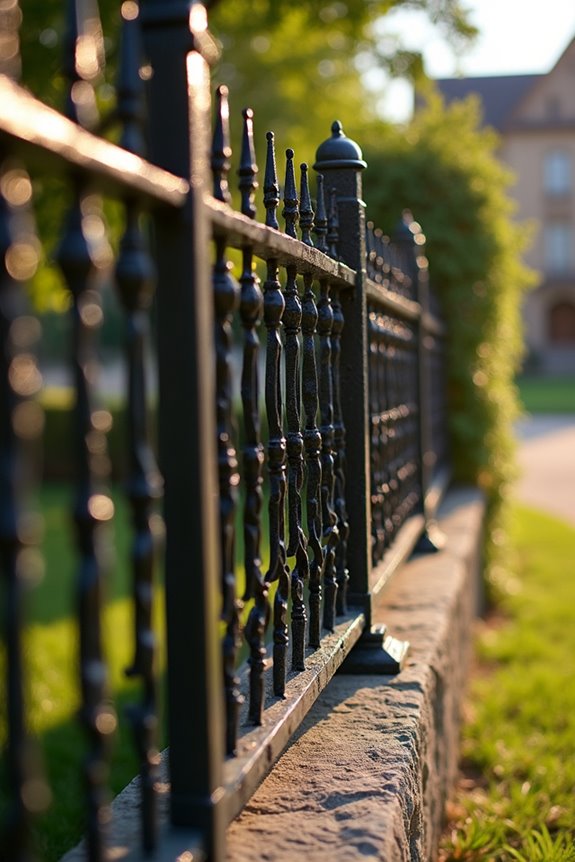wrought iron decades long durability